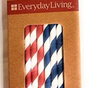 Everyday Living Paper Straws 200 count (50 per pk, 4 packs)